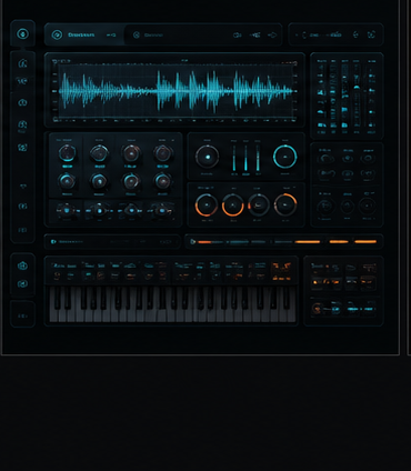 Music Synth visual direction